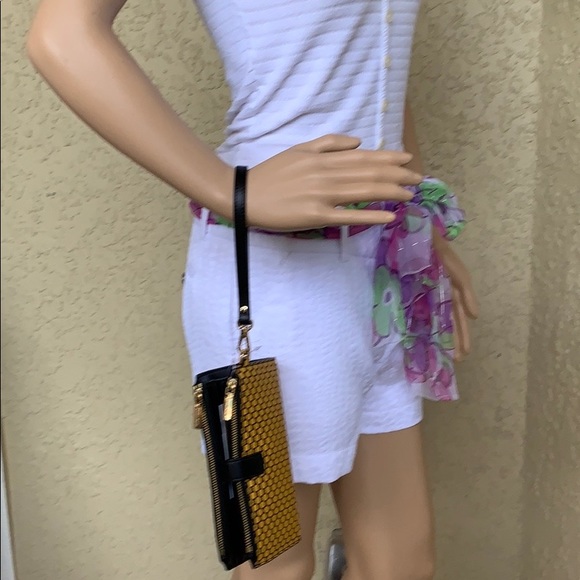 MICHAEL K NEW YORK CITY JST LG DOUBLE ZIP WRISTLET - Picture 10 of 16